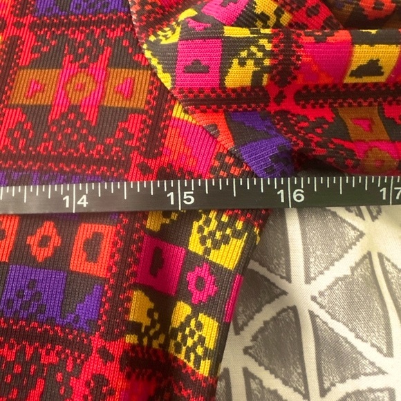 VINTAGE Alberta Ferretti MIX PRINT Long Sleeve MAXI DRESS “ GRUNGE VIBE” - Picture 6 of 11